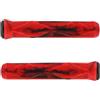 iplusmile 2 Pezzi Manopole Bici in Gel di Silice Rosse Antiscivolo | Superficie Ergonomica, Morbidezza Confortevole, Installazione Semplice, per Scooter e Bicicletta Pieghevole
