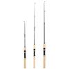 WANGSHAOWEI Canna da Pesca Frusta da Pesca 60 80 100CM Mini Canna Telescopica sul Ghiaccio Portatile in Fibra di Carbonio Fiume Gamberetti Carpa Pole Inverno Attrezzatura