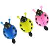 BESPORTBLE 3 Pezzi Campanello Bici a Forma di Coccinella, Suono Nitido e | Rame e Plastica, Installazione Semplice, Decorazione Adorabile, per Bici, Accessorio per Bambina Colore Casuale
