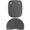POLISPORT 8634400010 - Cuscino impermeabile di ricambio per sedia modello GROOVY colore grigio scuro