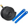 Gralara Kit 2 Leve per Copertoni Bici con Punta in Acciaio Rimozione Facile Pneumatico Interno Attrezzo Riparazione Camera d'Aria Adatto per Bicicletta da