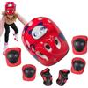 Generic Protezioni leggere e protezioni per skateboard e casco rigido | Ingranaggi protettivi multiuso resistenti agli urti e ai graffi per pattinaggio, scooter, street dance