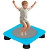Chidiam Mini trampolino da giardino, diametro 43 cm, portata 70 kg, per interni, esterni e giardino, non richiede installazione, per bambini dai 3 anni in su