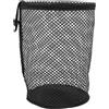 PLAFOPE Borsa per Palline da Golf in Rete Coulisse, Nylon Nero | Capacità per Circa 50 Palline, Uso in Allenamento e Pratica, Adatta a Istruttori e Allenatori Sportivi