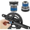LPZMPZ Viti a Manovella M15 Dado Bullone di Fissaggio Pignone Pedale con Anello da Tenuta Viti Braccio Pedivella Guarnitura Bulloni per Mozzo MTB BMX Bici Telai di Biciclette