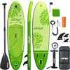 ALLPICK Stand Up Paddle Board gonfiabile, 200 kg | Supporto universale per fotocamera, accessori completi, pagaia regolabile, principianti, avanzati