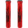 DEARMAMY 2 Pezzi Manopole Manubrio Bici in Gel di Silice Rosso Antiscivolo | Morbide e Comode, Assorbono Sudore, Installazione Facile, per Mountain Bike e Bici