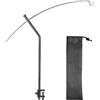 Generic Camping Light Pole Stand Pieghevole Lanterna Hanger Rack Outdoor | Palo di supporto portatile per lampada da campeggio per zaino in spalla barbecue escursionismo spiaggia camper adulti tenda