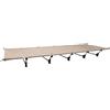 hongward Tenda pieghevole da campeggio, lettino da campeggio, letto da campo | Lettino da campeggio leggero, capacità massima di carico: 150 kg, per viaggi, interni, esterni, spiaggia e giardino
