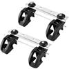 Generico Supporto Posteriore Cestino Bici 2 Pezzi Adattatore Universale Sgancio | Montaggio Cestino Bici Per Portabagagli Borse Laterali Ciclismo Strada Città Pieghevole Outdoor