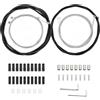 LLTLGF Set di cavi freno e cambio per bicicletta, kit completo di riparazione per | Set universale per cavo freno e cambio per bicicletta, con componenti completi del cambio e del freno inclusi accessori per