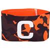 Dwawoo Capitan Armband, Nylon Soccer Captain Arm Band Bracciale Sportivo da Squadra per Calcio Hockey Tennis Basketball Volley(Arancione)