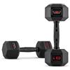 Produce Shop Set Coppia 2 manubri Esagonale Cross Training Gomma e Acciaio 4 kg Goemon