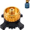 Aojahkjew Adattatore per bombole del gas, adattatore per cartucce di gas Campingaz Easy-Click/CV