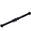 HavenlyCove Bike Trainer - Asta adattatore per mozzo in lega di alluminio, 12 mm, lunghezza regolabile 166-178 mm, colore: Nero