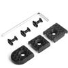 GLECTICAL 3 Pezzi Copertura per Guida MLOK & Clip per la Gestione dei Cavi | Accessori Copertura Guida MLOK con Clip per Cavi, Nylon (MD)