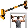 Foneso Barra per trazioni, regolabile, 70-100 cm, senza foratura | portata fino a 250 kg, maniglia multifunzione per flessioni per allenamento a casa, barra per trazioni per telaio stabile e