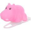 WOONEKY Lampada Bici per Forma di Animale Rosa con Batteria | Montaggio Sul Manubrio, Base Staccabile con Fascia in Silicone, Effetto Luminoso Colorato