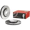 Brembo 2x Disco freno ventilazione interna 09.8004.41 BREMBO per ALFA ROMEO MITO