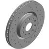 Zimmermann 2x Disco freno ventilazione interna 110.2215.52 ZIMMERMANN per LANCIA ALFA ROMEO
