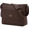 Chase Chic Borsa Tracolla Donna Uomo, Borsa a Spalla in Tela Borsa Messenger Crossbody Bag Casual per Lavoro Scuola Università