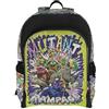 CYPBRANDS Tartarughe Ninja Zaino 43 cm Adattabile a Trolley-Mutants, Unisex-Bambini e Ragazzi, Multicolore, Talla única