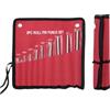 YobiLife Set di 21 punzoni e scalpelli, con martello in rame | Punzoni di precisione da 1/16 a 0,8 cm manici antiscivolo zigrinati Custodia modellata per stoccaggio portatile