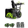EGO SNT2400E-K2753 - Kit PROMO Spazzaneve - Include 2 Batterie 7.5 Ah e 2 Caricatori Rapidi