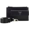 GUESS Uomo Mini Borsa Milano Flat Bumbag Nero