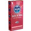 Skins *Dots & Ribs* 12 pz Preservativi