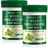 P-beauty Olio di origano selvatico 6000 mg, olio di cumino nero, carva