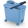 Rayen Mery 0325.09 Secchio con Ruote, Capacità di 14 Litri, colore blu