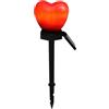 Generico Luci Da Da Giardino A Cuore Solare - Lampada Decorativa 9x5x38 Cm, Luce LED In Materiale ABS PP, Design Impermeabile A Forma Di Cuore Con Pannello Solare A Risparmio Energetico | Illuminazione Es