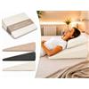 Comfort Sleep Cuscino a Cuneo in Memory Viscoelastico 67x68x16 cm Bianco per Lettura Letto e Divano - Cuscino Cuneo Antireflusso, Ernia Iatale e Post-operatorio - Cuneo Memory Fodera Lavabile 100% Made in Spain