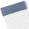 BENECREAT Tessuto a Rete con Strass Blu 200 x 25 cm, Tessuto In Tulle a Rete Blu Marino, Velo per Cappello per Abito Da Sposa Fai Da Te