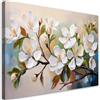 Feeby Quadro su Tela Non Tessuta - Stampa Su Tela - Fiore di melo dipinto - 60x40 cm - Decorazione Murale - Moderno Soggiorno - quadri moderni soggiorno - poster