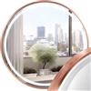 Rea Specchio LED 70 cm MMJ pennello COPPER Specchio da bagno Stile: contemporaneo, Forma: rotondo (Rame)