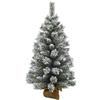 MAURY'S IL NUMERO UNO DEL RISPARMIO Maury's Albero di Natale Sintetico Juta Verde Innevato 80 cm Decorazione Natalizia