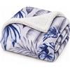 Corredocasa Plaid in Pile Extra Morbido e Soffice con Elegante Trama Scozzese - Leggero e Confortevole - Coperta Perfetta per Divano, Letto (Fantasia 4 Lana, Singolo 130x160)