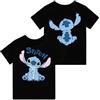 Disney T Shirt Donna Cotone Maglietta Stitch | Magliette Donna Manica Corta | Tshirt Signora Cotone
