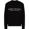 Armani Exchange Felpa Sweatshirt Uomo 8NZM88 ZJKRZ