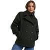 MARIKOO Cappotto da donna corto invernale con colletto trapuntato (rimovibile) effetto lana Aylaraa 16 S-3XL