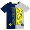 Jurassic World Maglietta Dinosauro T-Rex per Ragazzi Top a Maniche Corte per Bambini Blu 9-10 Anni