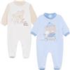 Ellepi set tutine ciniglia neonato confezione da 2