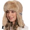 Gajaous Cappello Trapper Invernale con Orecchie Riparate dal Vento, Cappello Bomber in Finta Pelliccia per Donne e Uomini, Cappello Ushanka Termico Russo per Sci e Caccia all'Aperto