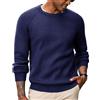 COOFANDY Maglione da uomo lavorato a maglia girocollo elegante a maniche lunghe Smart Business maglioni