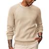 COOFANDY Maglione da uomo lavorato a maglia girocollo elegante a maniche lunghe Smart Business maglioni