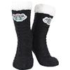 Harry Potter Friends - Slippery Socks da donna - Calzini da letto lanosi neri Central Perk - Taglia unica da donna Merchandise ufficiale
