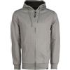 Coveri Felpa zip intera con cappuccio e stampa sul cuore, Grigio XL