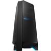 Samsung Altoparlante Samsung Sound Tower MX-T70, Bluetooth, sistema a 2.1 canali, illuminazione a LED, modalità karaoke